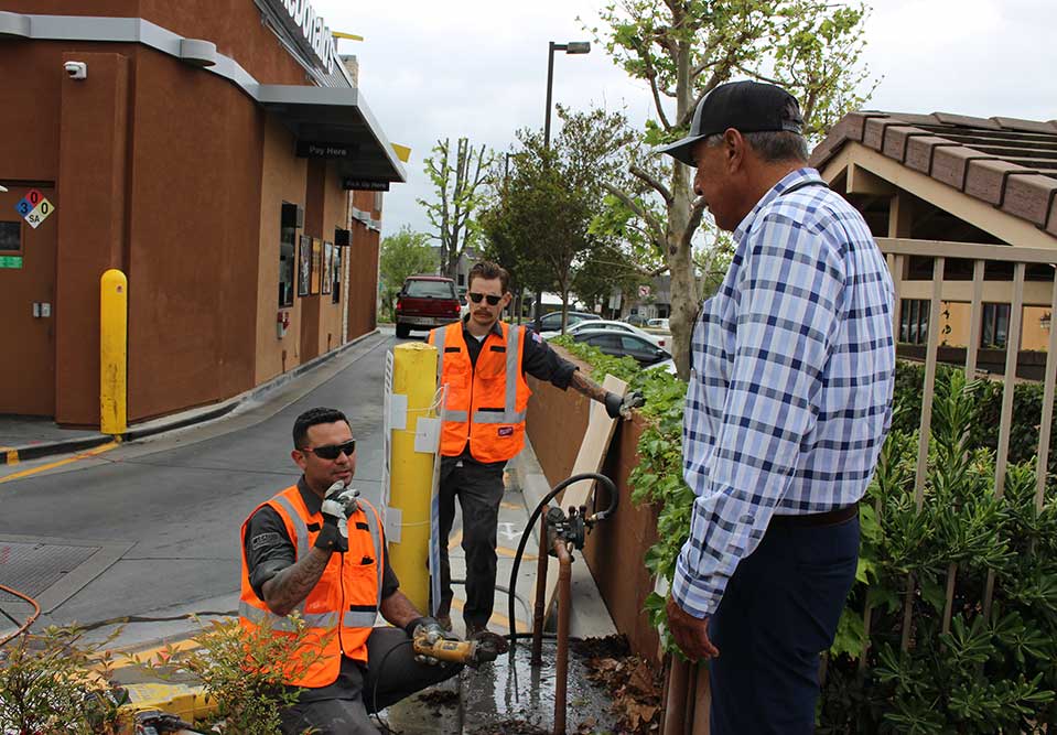 An image of commercial plumbing services.